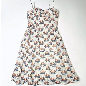 Anthropologie Postmark Bike Lane Dress  Size 4